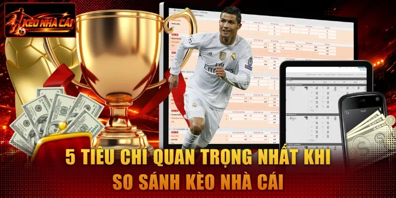 5 tiêu chí quan trọng nhất khi so sánh kèo nhà cái